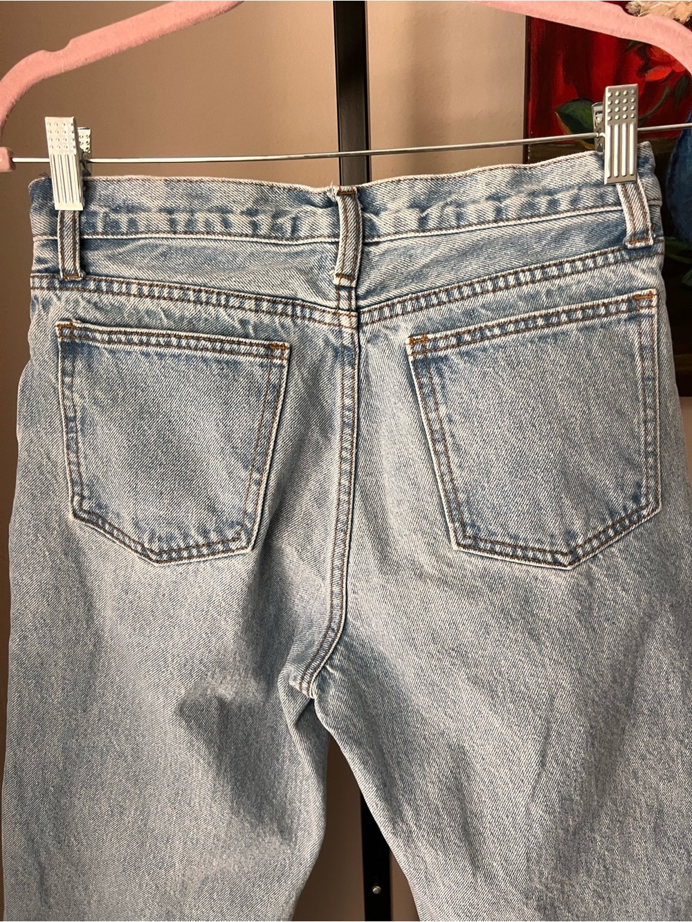 John galt light Wash High-Rise Mom Jeans - Picture 7 of 9